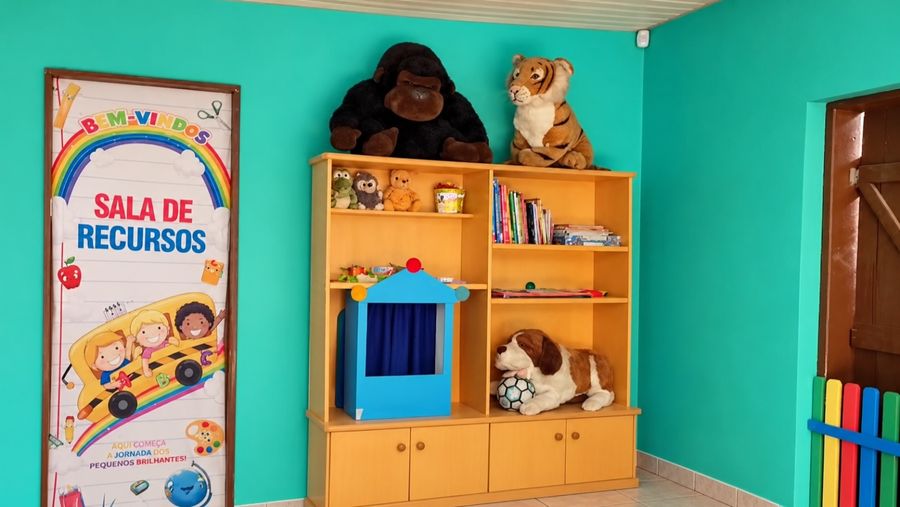 Sala de recursos e materiais
